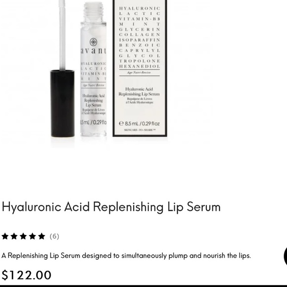 Avant hyaluronic replenishing lip - Picture 1 of 5